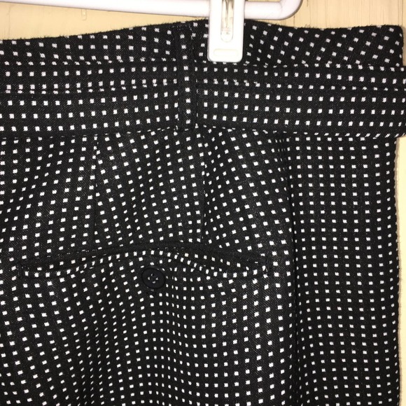 Lane Bryant Knit Mini Dot Wide Leg PANT Belted - Picture 8 of 8